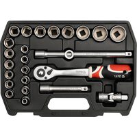 Set 25 tubulare + antrenor 1/2" Yato YT-3871