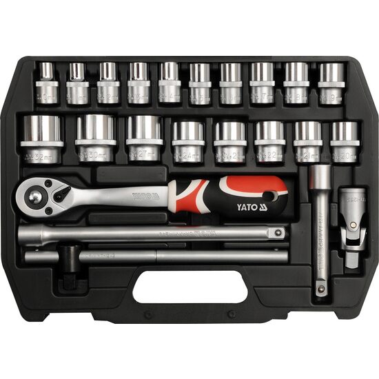 Set 23 tubulare + antrenor 1/2 Yato YT-3873