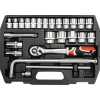 Set 25 tubulare + antrenor 1/2" Yato YT-3874