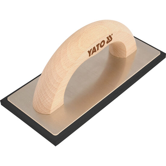 Gletiera din aluminiu cu cauciuc 90 x 210 mm Yato YT-5310