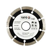 Disc diamantat segmente HS 110 mm Yato YT-6001
