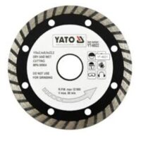 Disc diamantat turbo 110 mm Yato YT-6021