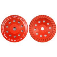Disc cupa diamantat pentru slefuit 180x22mm Yato YT-6033