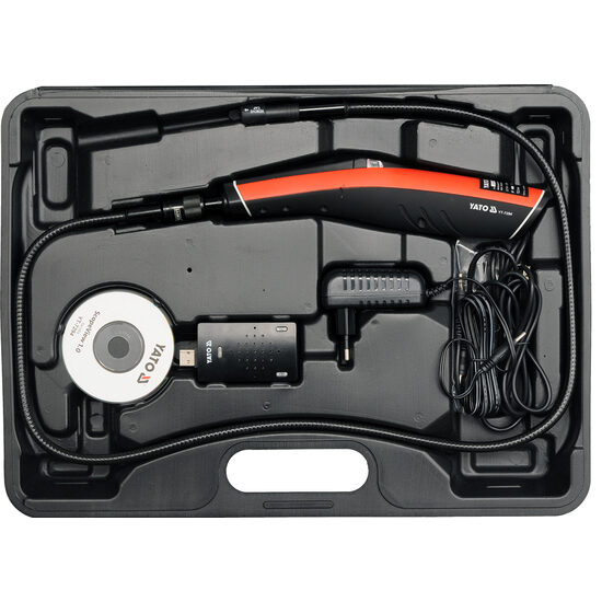Videoscop industrial 9v 900mm 3.5" + modul wireless Yato YT-7294