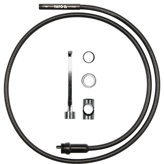 Cablu+camera pentru videoscop 1m, 9mm Yato YT-7296