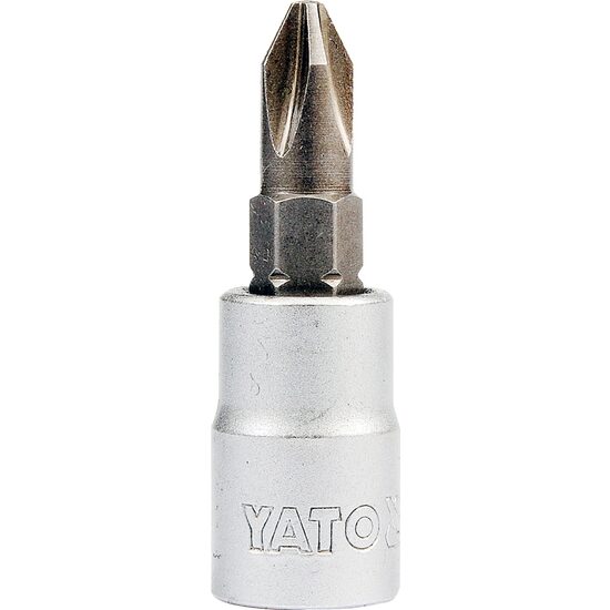Bit ph1 cu adaptor 37 mm 1/4" Yato YT-7673