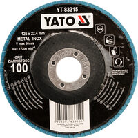 Disc lamelar frontal GR100 125 mm Yato YT-83315