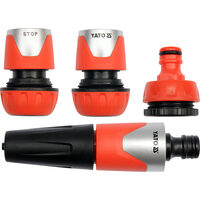 Stut furtun cu accesorii robinet 1/2, 3/4, 1 Yato YT-99821