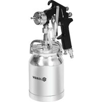 Pistol de vopsit cu rezervor metalic 1l Vorel 80903
