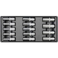 Trusa chei tubulare adanci 1/2" pentru dulap Yato YT-5539