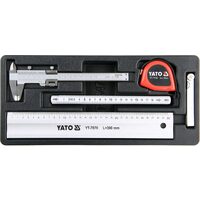 Set 5 instrumente de masurat pentru dulap Yato YT-55474