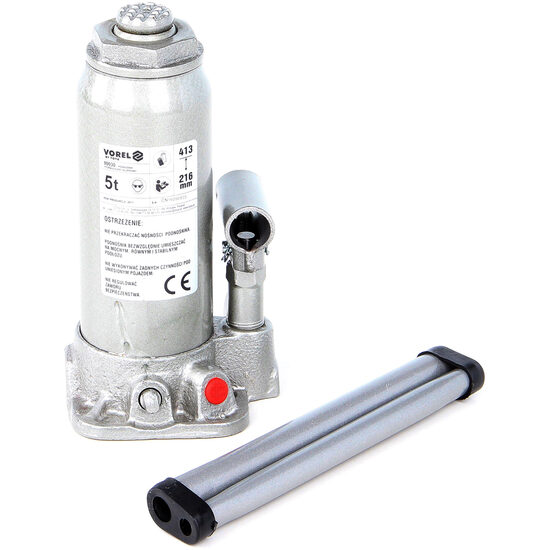 Cric hidraulic cilindric 5T TUV GC/CE Vorel 80030