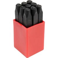 Poansoane cifre 0-9 9buc 6mm Yato YT-6854