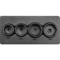 Set tubulare pentru filtre ulei 3/8" 4buc Yato YT-0598