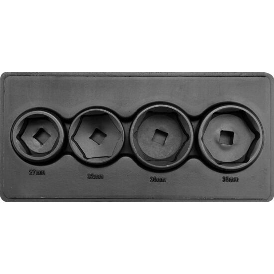 Set tubulare pentru filtre ulei 3/8" 4buc Yato YT-0598