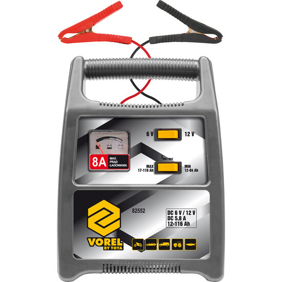 Redresor baterie 6/12v 8a 116ah Vorel 82552