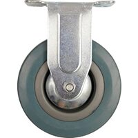 Roata fixa din cauciuc gri 75 x 21 x 104 mm 30 kg Vorel 87352