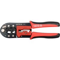 Cleste sertizat mufe RJ45 si RJ11 de 200 mm HRC 42 - 48 Yato YT-2243