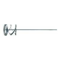 Mixer pentru vopsea nichelat - turbo 80 mm Vorel 09054