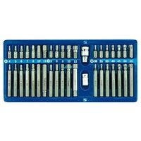 Trusa biti torx, hex si spline 40 piese CR-V Vorel 66400