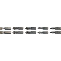 Set 10 biti PH1,2,PZ1,2 1/4 25mm Yato YT-04822
