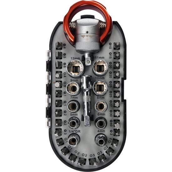 Set tubulare si biti 40 pcs Yato YT-27960