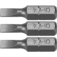 Set 3 biti 1/4 4x25mm Sthor 65480