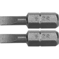 Biți 1/4 25mm cu 4mm, 2buc Yato YT-77891