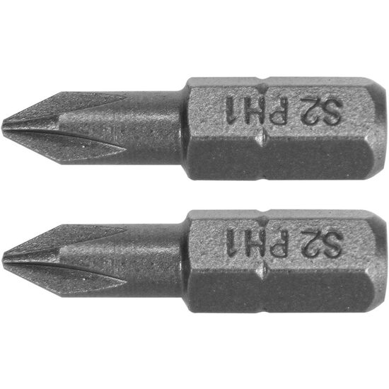 Biti 1/4 ph1x25 mm 2buc Yato YT-77871