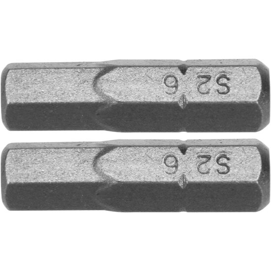 Biți 1/4 25mm hex H6, 2buc Yato YT-77923