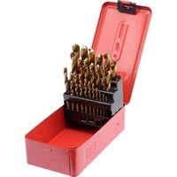 Set 25 burghie titan pentru metal 1 - 13 mm Sthor 22340