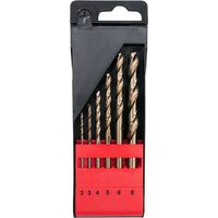 Set 6 burghie 2 - 8 mm din cobalt Yato YT-41602