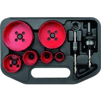 Set carota pentru electricieni 8buc 22-73mm Yato YT-3380