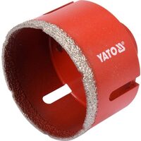 Carotă diamantată 68mm ceramică, granit Yato YT-60447