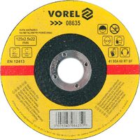 Disc debitat metale 125 x 2.5 x 22 mm Vorel 08635
