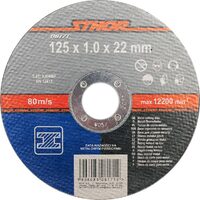 Disc debitat metale 125 x 1 x 22 mm Sthor 08171