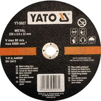 Disc debitat metal 230 x 2 x 22 mm Yato YT-5927