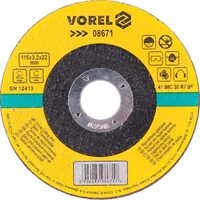 Disc taiat piatra 115 x 3.2 x 22 mm Vorel 08671