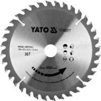 Disc circular pentru lemn 160X36TX20 mm Yato YT-60577