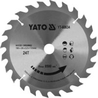 Disc circular pentru lemn 190 x 20 x 2.2 mm Yato YT-60634