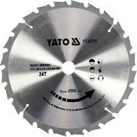 Disc circular pentru lemn 315x 24t x 30mm Yato YT-60790