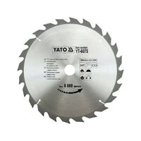 Disc fierastrau circular pentru lemn 300 x 24 x 30 Yato YT-6075
