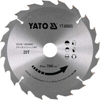 Disc circular lemn 210 x 30 x 3.2 mm 20 dinti Yato YT-60665