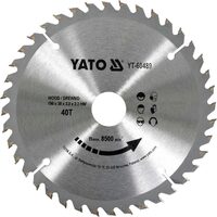Disc circular pentru lemn 190 x 30 x 3.2 mm 40 dinți Yato YT-60489