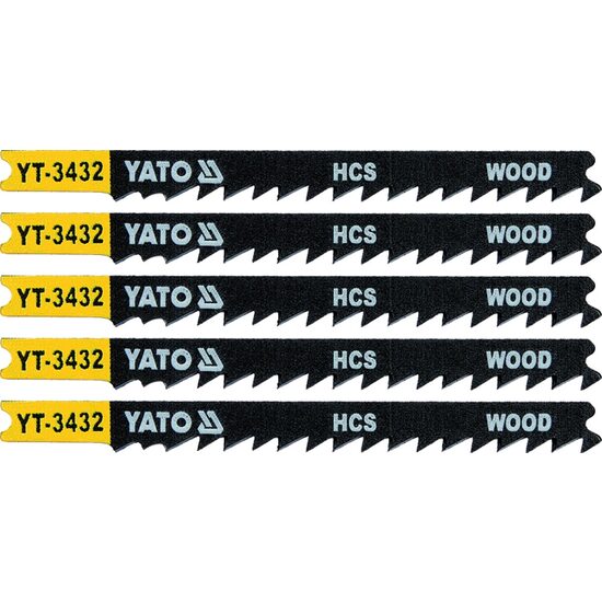 Set lame fierastrau pendular 5 bucati 6 tpi Yato YT-3432