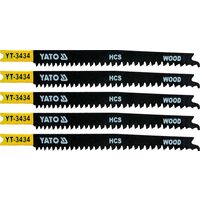 Set lame fierastrau pendular 5 bucati 12-8 tpi Yato YT-3434