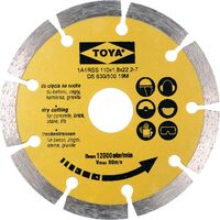 Disc diamantat segmentat 110 mm Vorel 08710