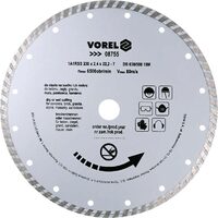 Disc diamantat turbo 230 mm Vorel 08755