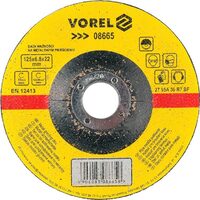 Disc slefuit metale 125 x 6.8 x 22 mm Vorel 08665