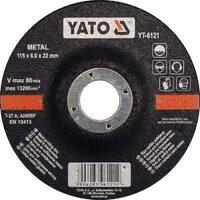Disc slefuit metal 115 x 6 x 22 mm Yato YT-6121